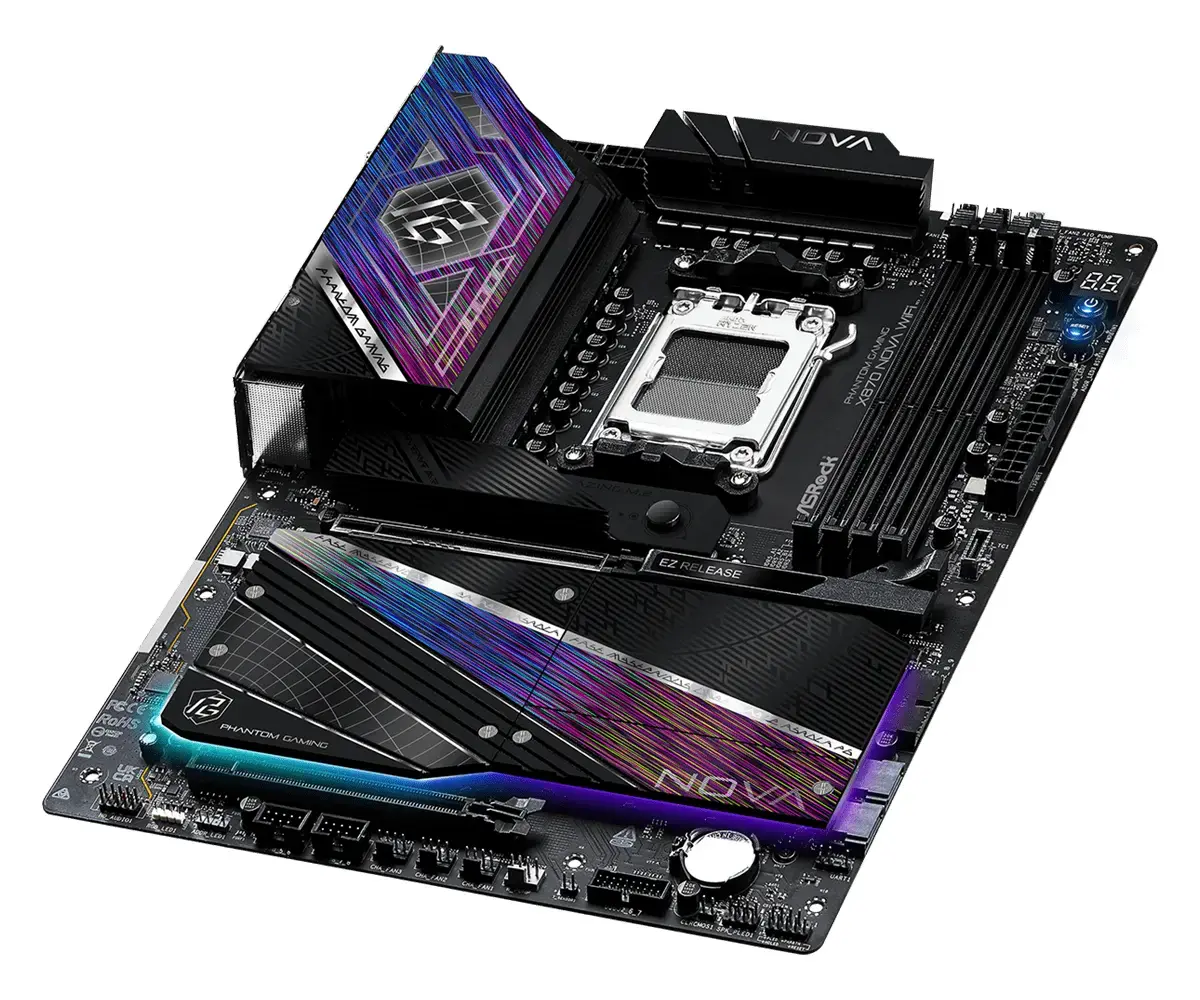 Mātesplate ASRock X870 NOVA WIFI (Socket AM5, ATX) Photo 5