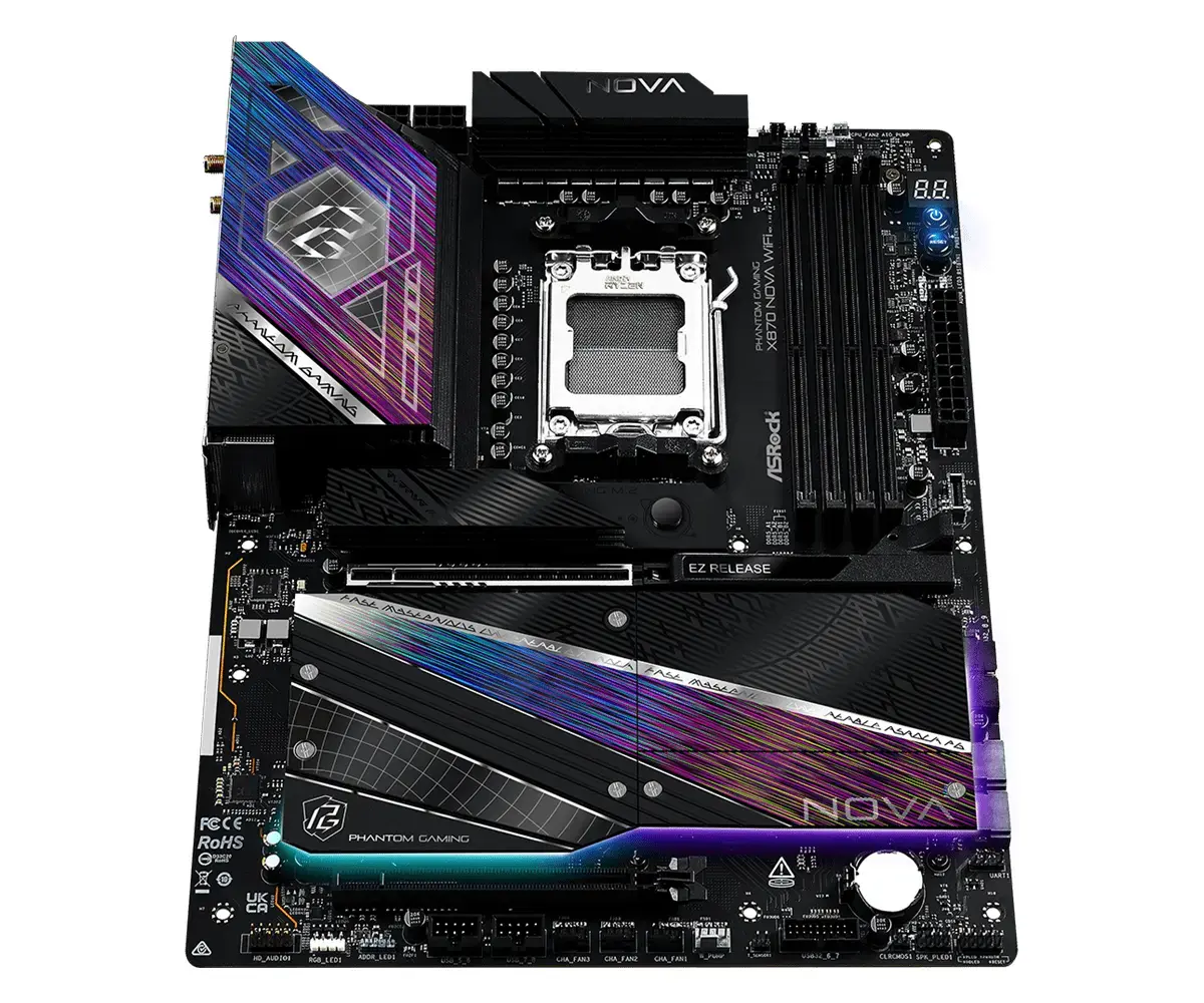Mātesplate ASRock X870 NOVA WIFI (Socket AM5, ATX) Photo 6