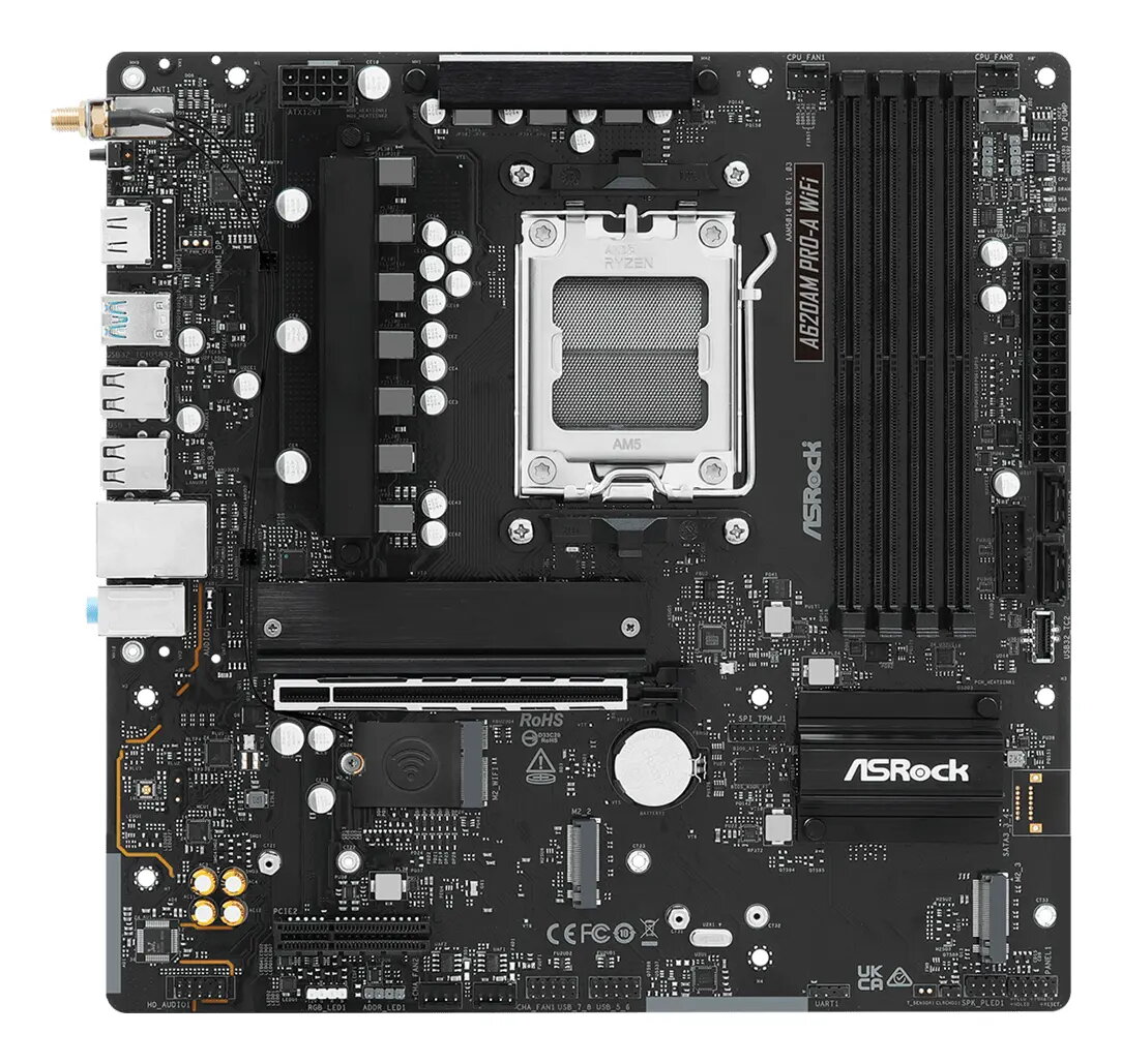 Micro ATX mātesplate ASROCK A620AM PRO-A