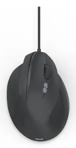 Вертикальная эргономичная оптическая мышь Hama ECM-500R, 1800 DPI, 7 кнопок, USB Type-A, черная
