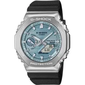 Rokas pulkstenis CASIO G-SHOCK GBM-2100A-1A2ER — digitāli-analogais, triecienizturīgs, Bluetooth