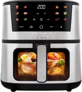 Air fryer TESLA AirCook Q60 XXL Pro 60 L 1800 W - large capacity hot air oven