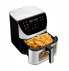 Gaisa cepeškrāsns TESLA AirCook Q70 XXL WiFi Pro — 7 l, 1800 W, Wi‑Fi, melna