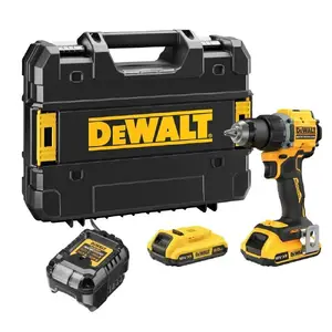 Аккумуляторная дрель DeWalt DCD794D2T-QW 18 В с 2 аккумуляторами 2 А·ч