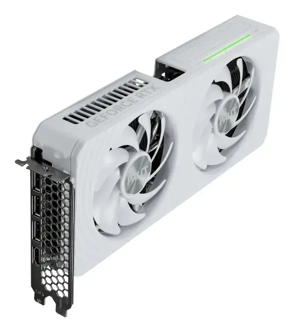 Видеокарта PALIT GeForce RTX 5060 White OC Photo 2