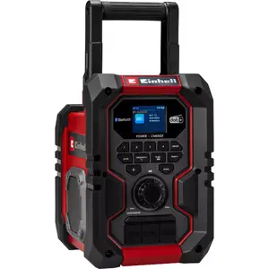 Портативное радио EINHELL TE-CR 18 Li DAB+ FM Bluetooth USB, от аккумулятора (совместимо с TE-CR 18 Li)