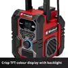 EINHELL TE-CR 18 Li радио DAB+ FM Bluetooth USB Photo 3