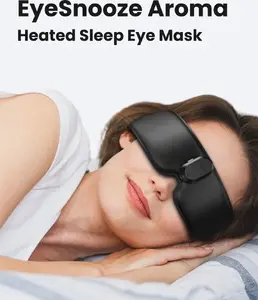 Sleep mask RENPHO PEU-R-GS003 — black soft comfortable design