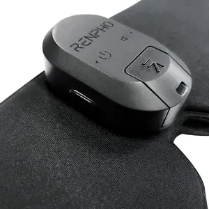 Маска для сна RENPHO PEU-R-GS003 — черная, мягкая, комфортная