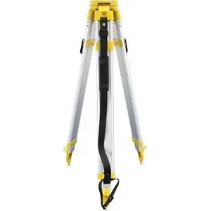 Aluminum Tripod Nivel SJJ1 with Flat Head for Leveling Instruments, Aluminum Construction, Flat Head Interface