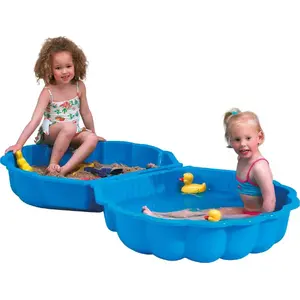 Smilškaste Paradiso Toys Piaskownica 2w1 87x78 cm — bērnu āra smilškaste 87×78 cm