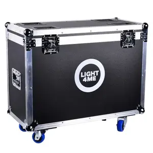 Flight case Light4Me VENOM ZOOM 250 for 2 moving heads — protective transport case