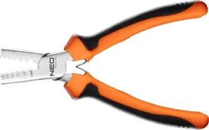 Кримпер NEO tools для изолированных наконечников 0,25–2,5 мм² (15–9 AWG), 140 мм
