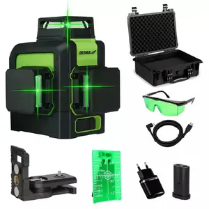 Laser level Dedra MC0904 Green — 30 m range, green beam, compact layout
