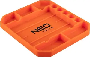 Silicone Tool Tray NEO Tools TOP-10-481, 25.7×23.2×2.5 cm