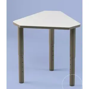 Adjustable Height Desk MOTRIS ATRIA 78×68 cm White — standing/sitting workstation