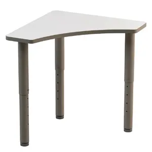 Regulējama augstuma galds MOTRIS SPICA 70×70 cm balts — elektriski regulējams darba galds, virsma 70x70 cm