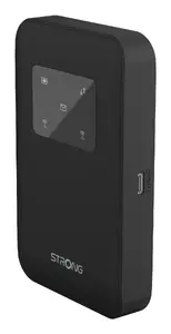 STRONG 4G+ LTE MiFi Hotspot Router Wi-Fi 900 Black Cellular Network Router NanoSIM 2500 mAh Battery