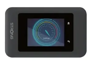 Сотовый сетевой маршрутизатор Strong 4G+ LTE MiFi Hotspot Wi-Fi 1200 Wi-Fi 5 аккумулятор 2500 мАч черный