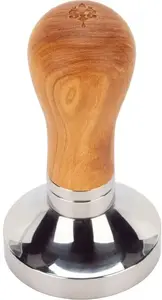 Coffee tamper Eureka ACC-TMP-007-1KIT, 58 mm base, olive wood handle