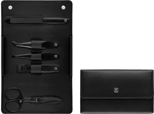 Manicure set ZWILLING 97003-004-0 — 5-piece, leather case, black