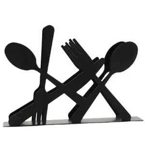 Napkin Holder Prymus-AGD metal 12.5x8.5x4.5 cm black
