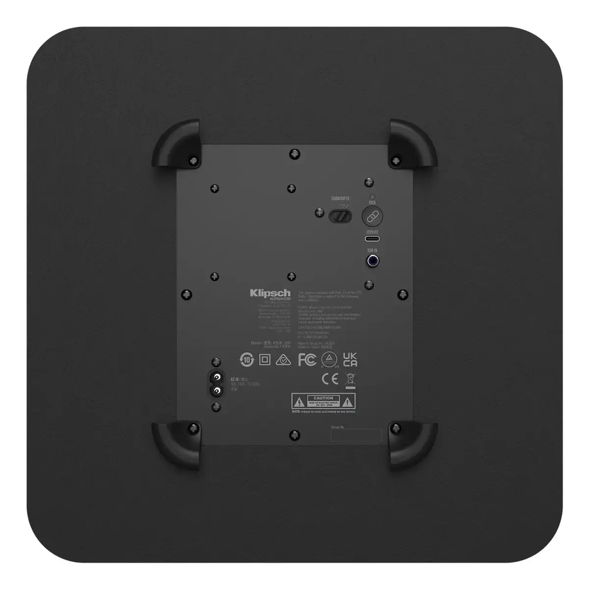 KLIPSCH SUB 100 Активный сабвуфер 80 Вт Photo 5