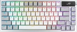 Игровая клавиатура Asus ROG AZOTH Moonlight White беспроводная RGB с переключателями NX Snow