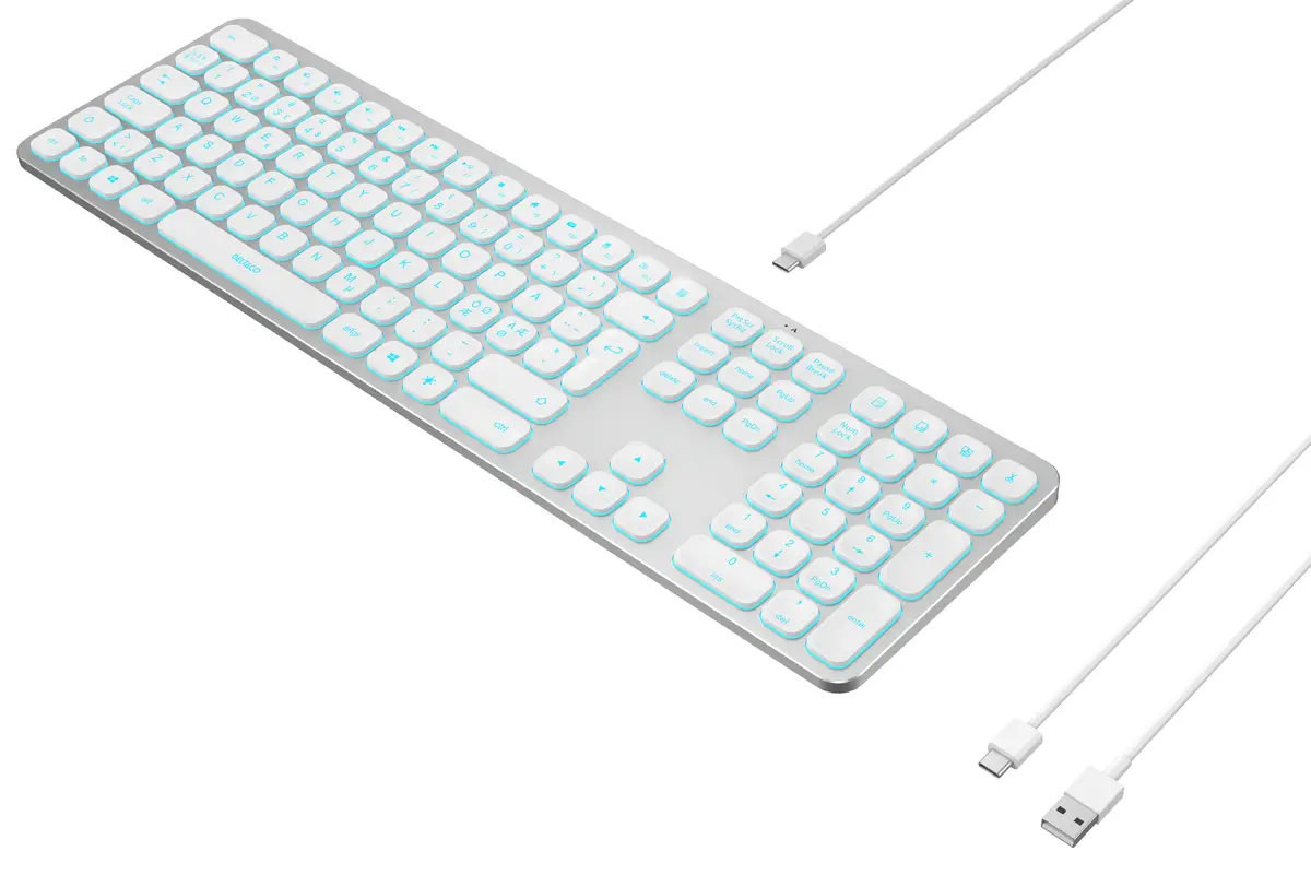 Deltaco TB-904 Tastatūra USB QWERTY Ziemeļu Photo 7