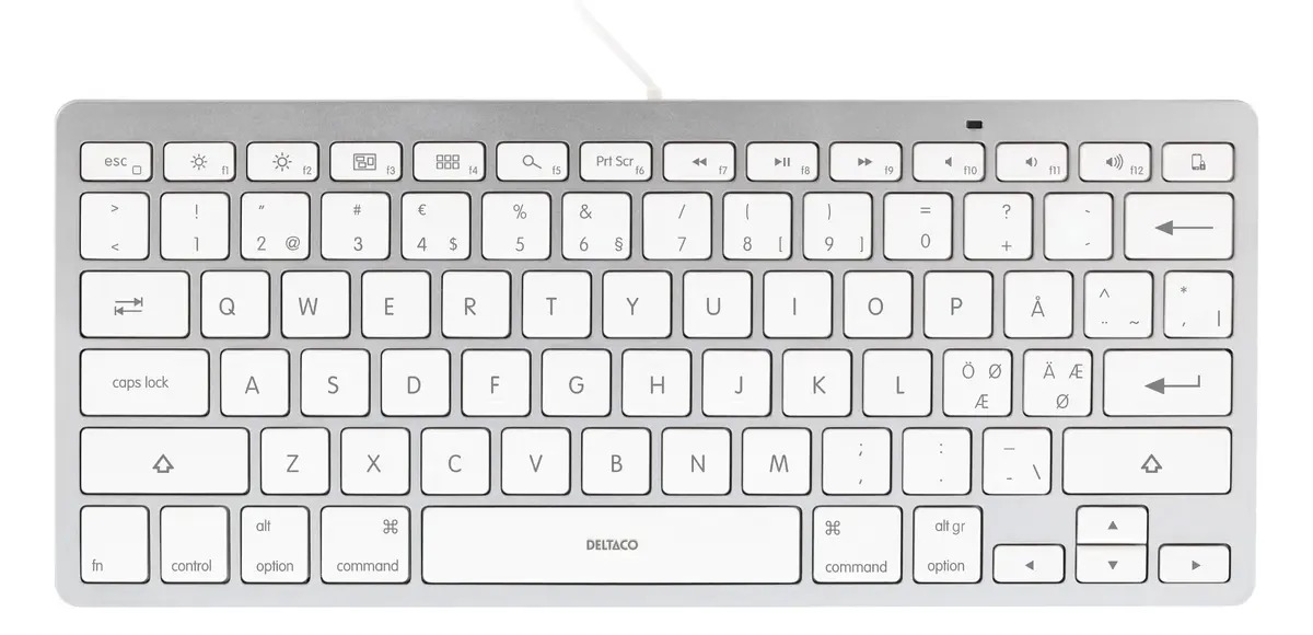 DELTACO TB-126-C 60% vadu tastatūra QZERTY Photo 3