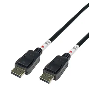 DisplayPort cable Deltaco DP80-1010 1 m Black