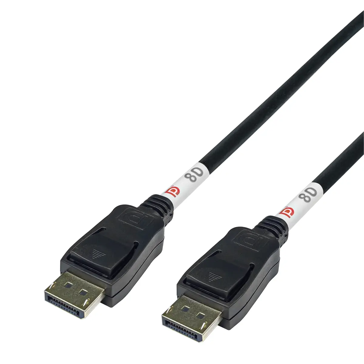 Deltaco DP80-1010 DisplayPort 2.1 kabelis