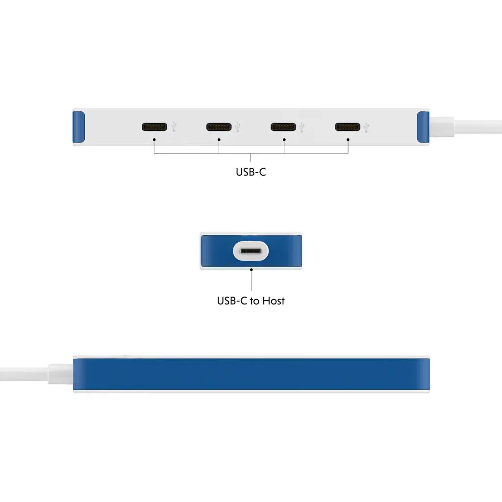 HYPER HD5201BUGL USB-C koncentrators 4 porti Photo 6