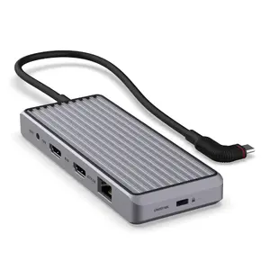 Док-станция Unisynk 10352 USB Type-C 4K Ultra HD 100 Вт Power Delivery
