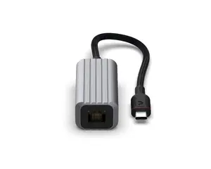 Unisynk USB-C Tīkla Adapters 1000 Mbit/s RJ-45 Pelēks Alumīnija