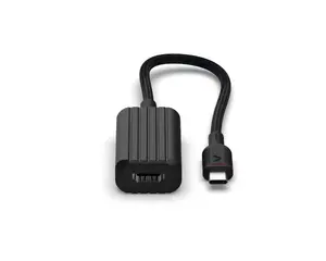 Unisynk USB-C uz HDMI Adapteris 4K 10377 Vīrišķais Alumīnijs Melns 0.15m