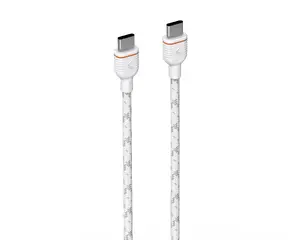 Unisynk USB-C to USB-C Cable 240W USB 2.0 White