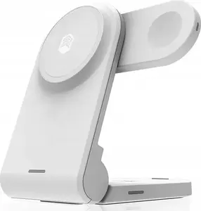 3-in-1 Wireless Charger STM Chargtree MAG White STM-931-398Z-01 for iPhone MagSafe, AirPods and Apple Watch