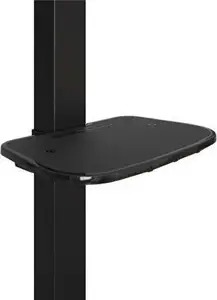 Mobile cart Chief RFCUB adjustable height 112–153 mm, VESA 200×200–800×600, max load 79 kg, black