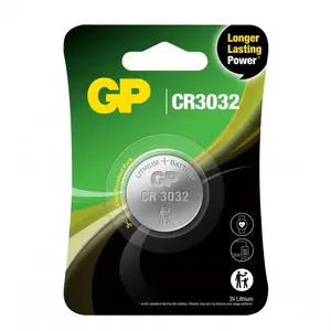 GP Batteries CR3032 Litija-mangána dioksīda vienreizlietojamā baterija 3V