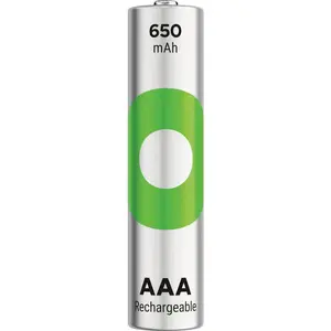 GP Batteries 201248 Atkārtoti uzlādējama baterija AAA NiMH 1.2V 650 mAh 2 gab.