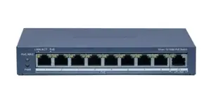 Hikvision DS-3E1309P-EI(B) network switch Managed Fast Ethernet (10/100) Power over Ethernet (PoE)