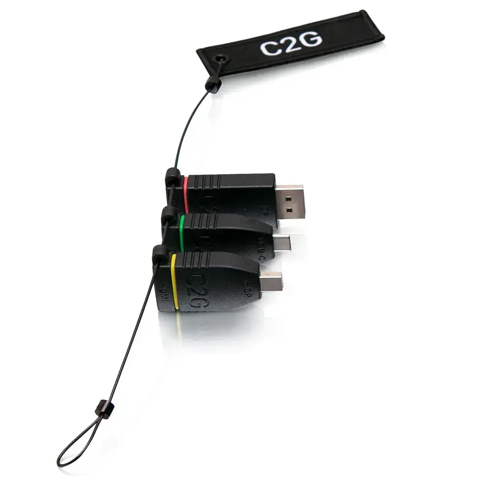 C2G Universal 4K HDMI Adapter Ring with MDP, DP, and USB-C Photo 2