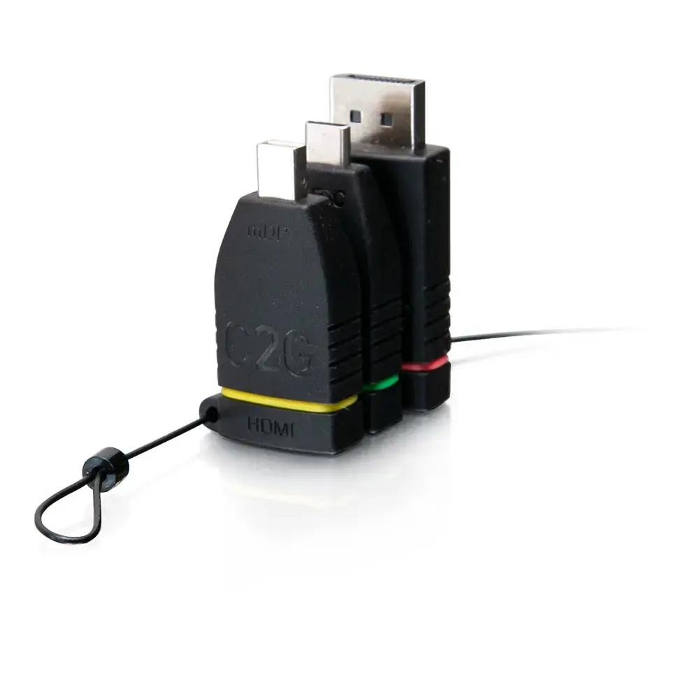 C2G Universal 4K HDMI Adapter Ring with MDP, DP, and USB-C Photo 4
