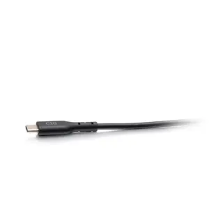 C2G USB-C Male to USB-C Male Cable USB 2.0 480Mbps 20V 5A Black