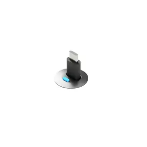 Ochno O-POS-LED-AL-1 Pull Out Socket USB C Aluminum Grey with LED Status Indicator