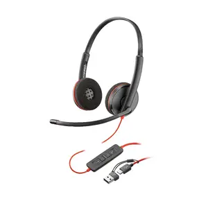 Гарнитура Poly Blackwire 3210 моно USB-C проводная офисная колл-центр