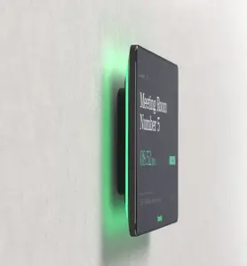 Humly HUM1001 Комнатная панель управления 8 дюймов ЖК Черный ABS с Wi-Fi PoE и USB