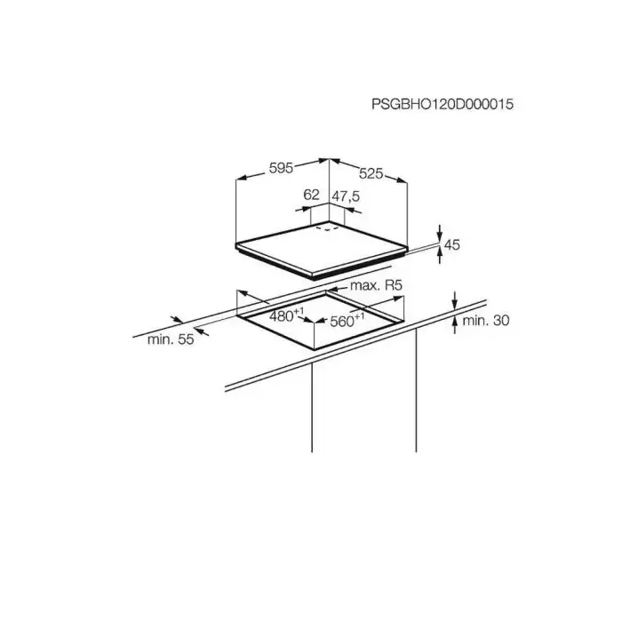 Electrolux EGS6648NOX Photo 1