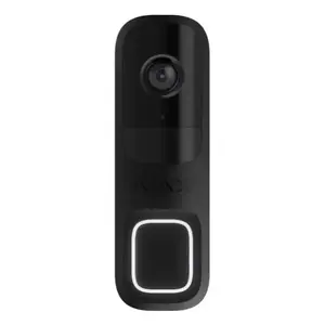 Ajax Doorbell Black Wireless 4 MP Night Vision 2.4 GHz